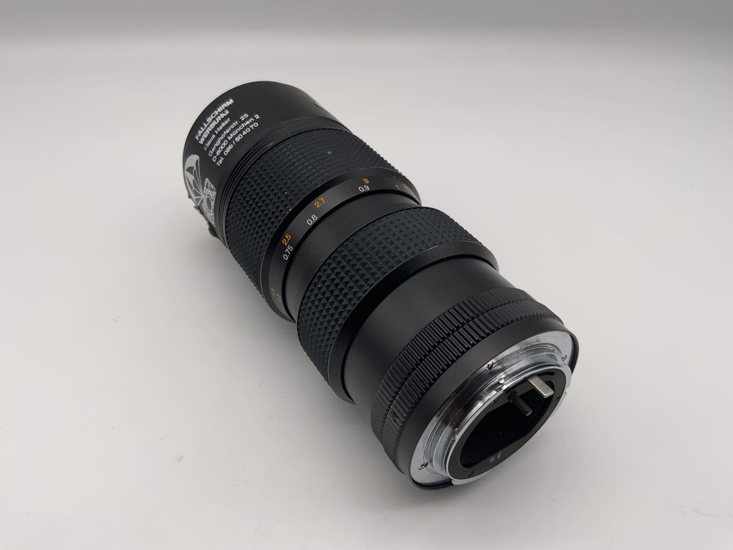 Objectif Konica 80-200 mm 1:4 Objectif d'appareil photo Hexanon Zoom UC (Konica AR)