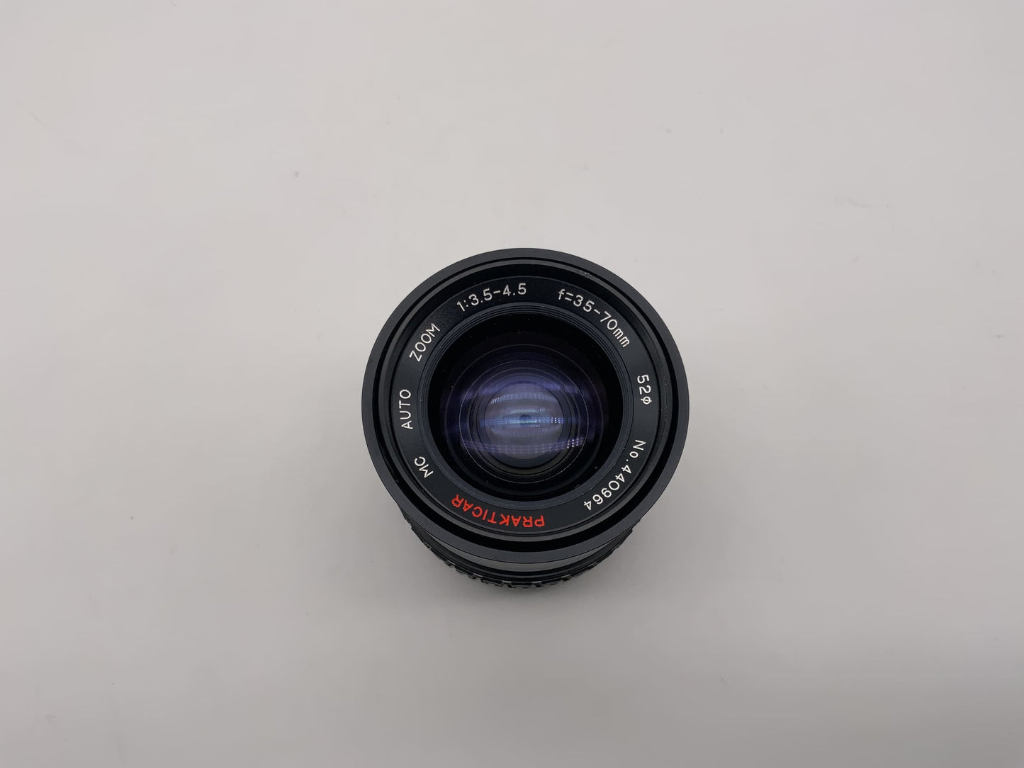 Prakticar 35-70mm 1:3,5-4,5 Objektiv  Multi Coated Auto Zoom Kamera Lens (M42)