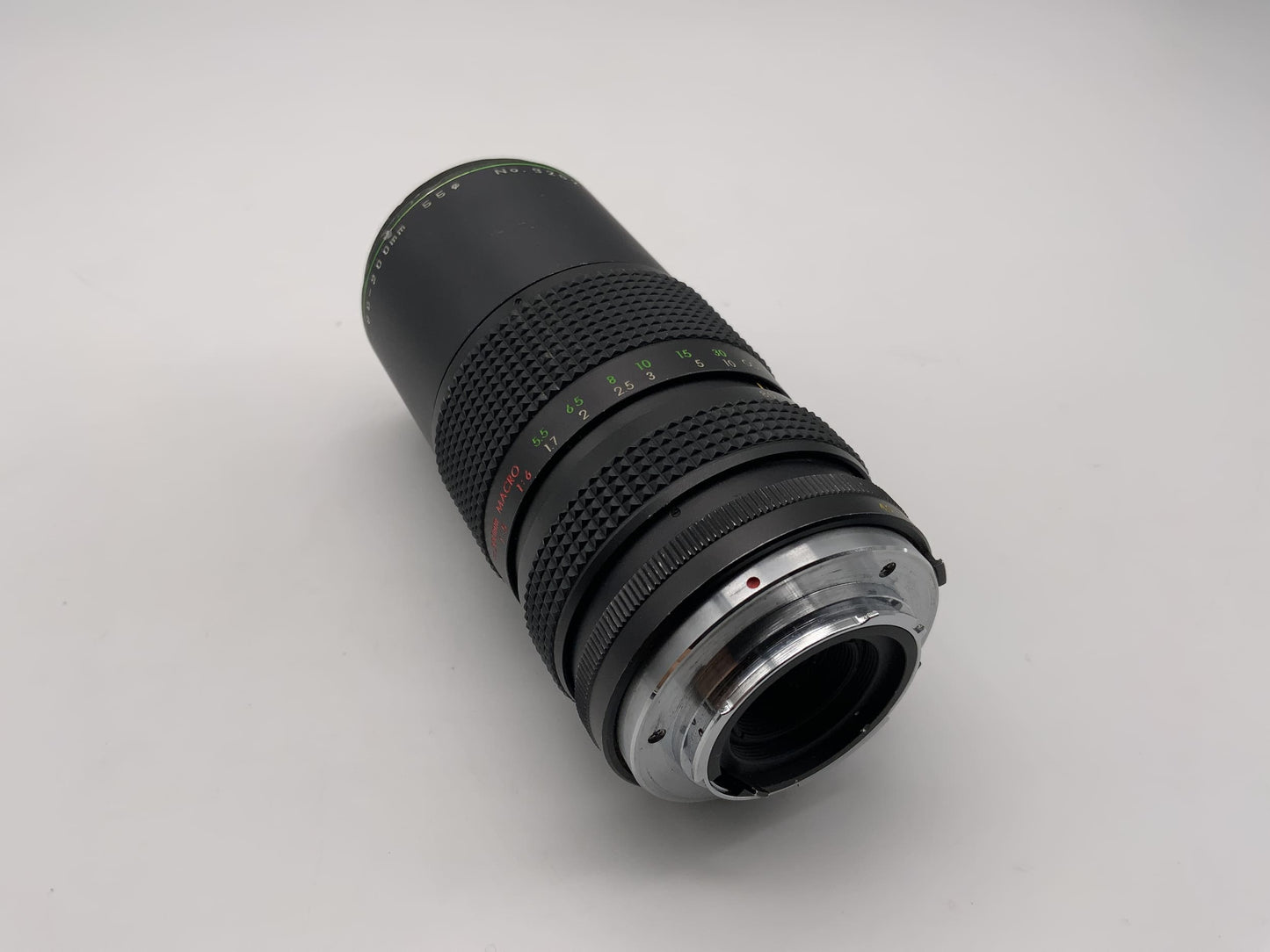 Objectif Hanimex 80-200 mm 1:4,5 à zoom automatique pour appareil photo MC (Minolta MD)