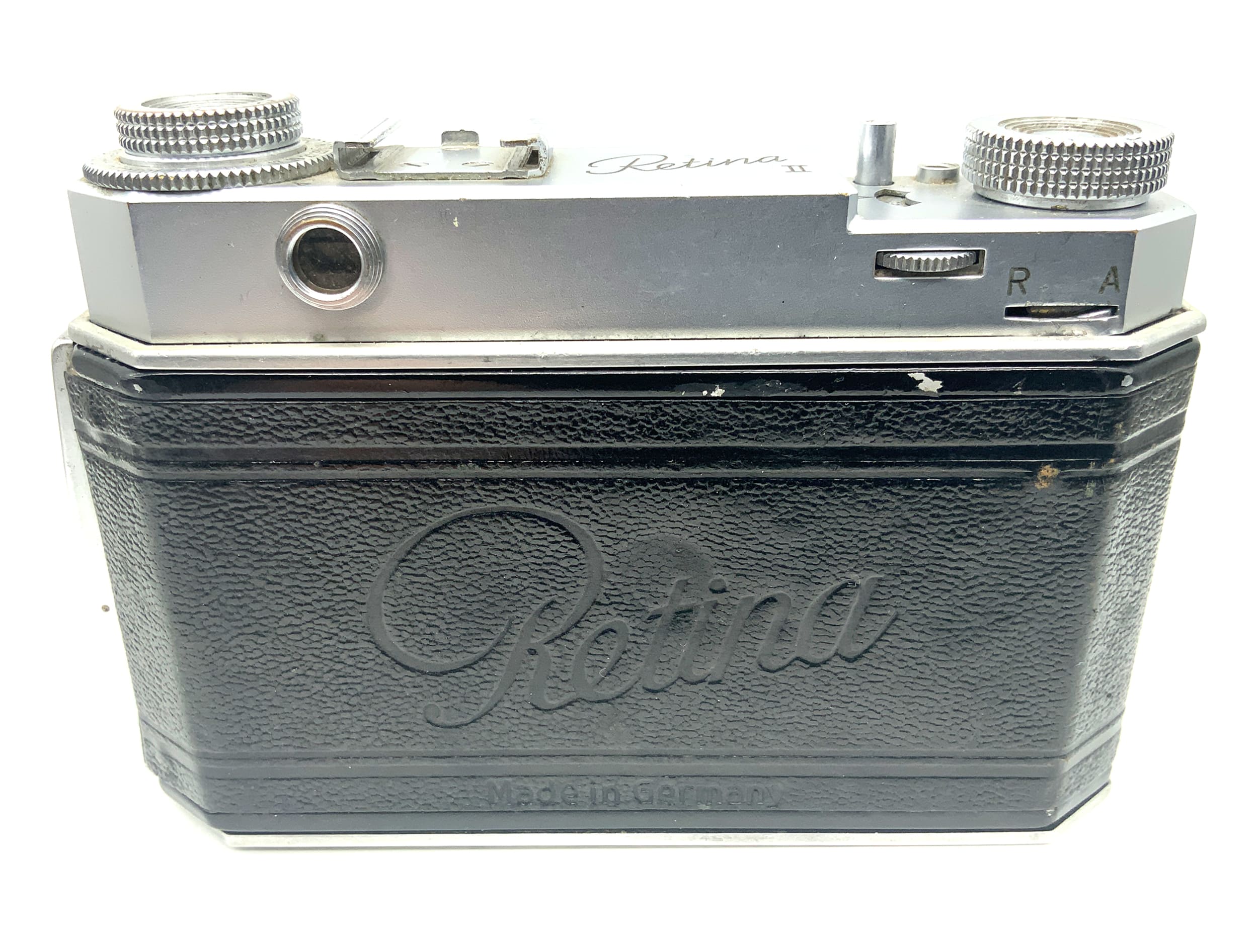 Kodak Retina II Klappkamera mit Rodenstock Retina-Heligon 50mm 1:2 Compur-Rapid