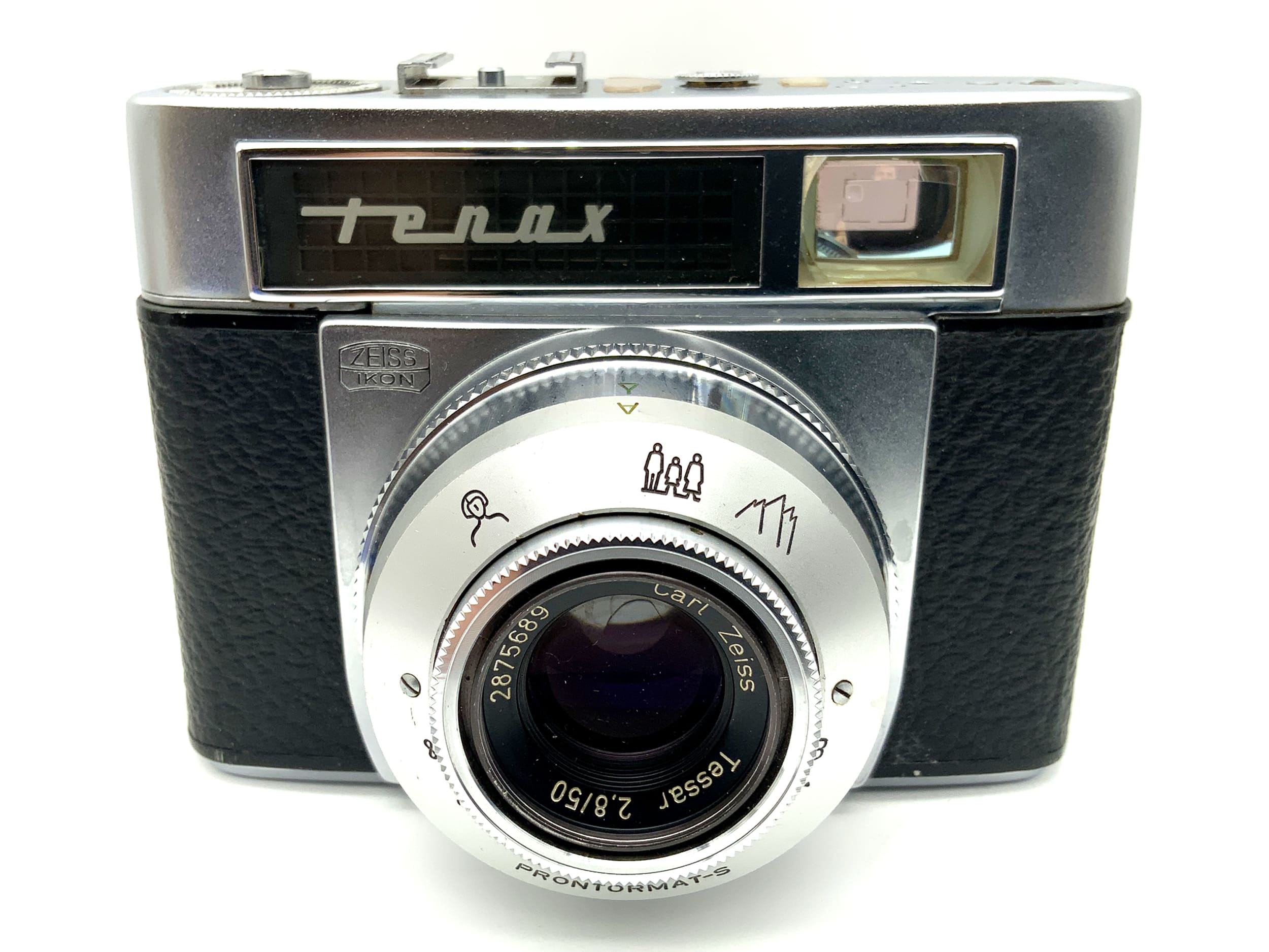 Zeiss Ikon tenax rangefinder camera with Tessar 2.8/50 Prontormat-S analog camera