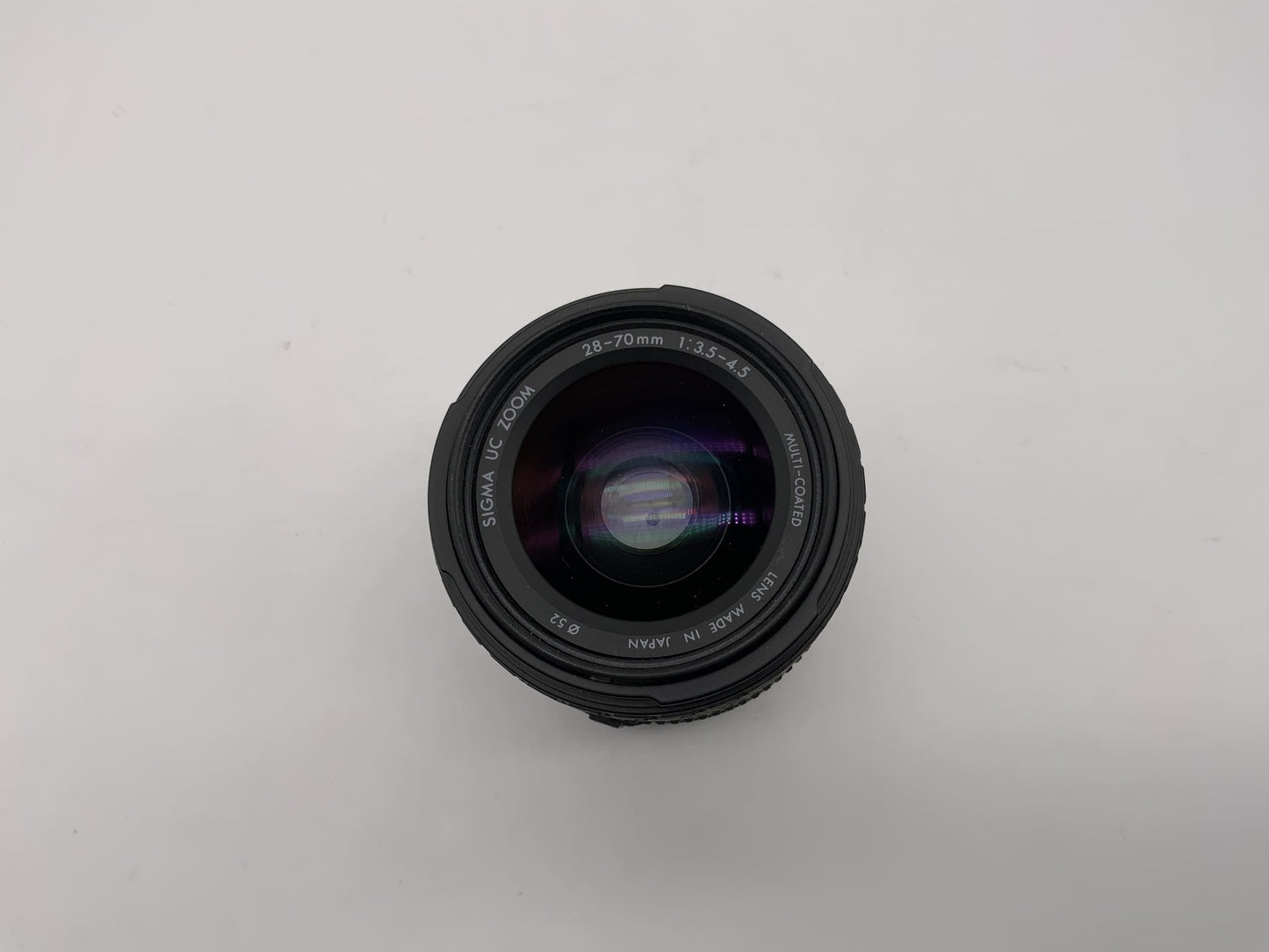 Sigma 28-70mm 1:3,5-4,5 Objektiv  UC Zoom Multi Coated Kamera Lens (Minolta MD)