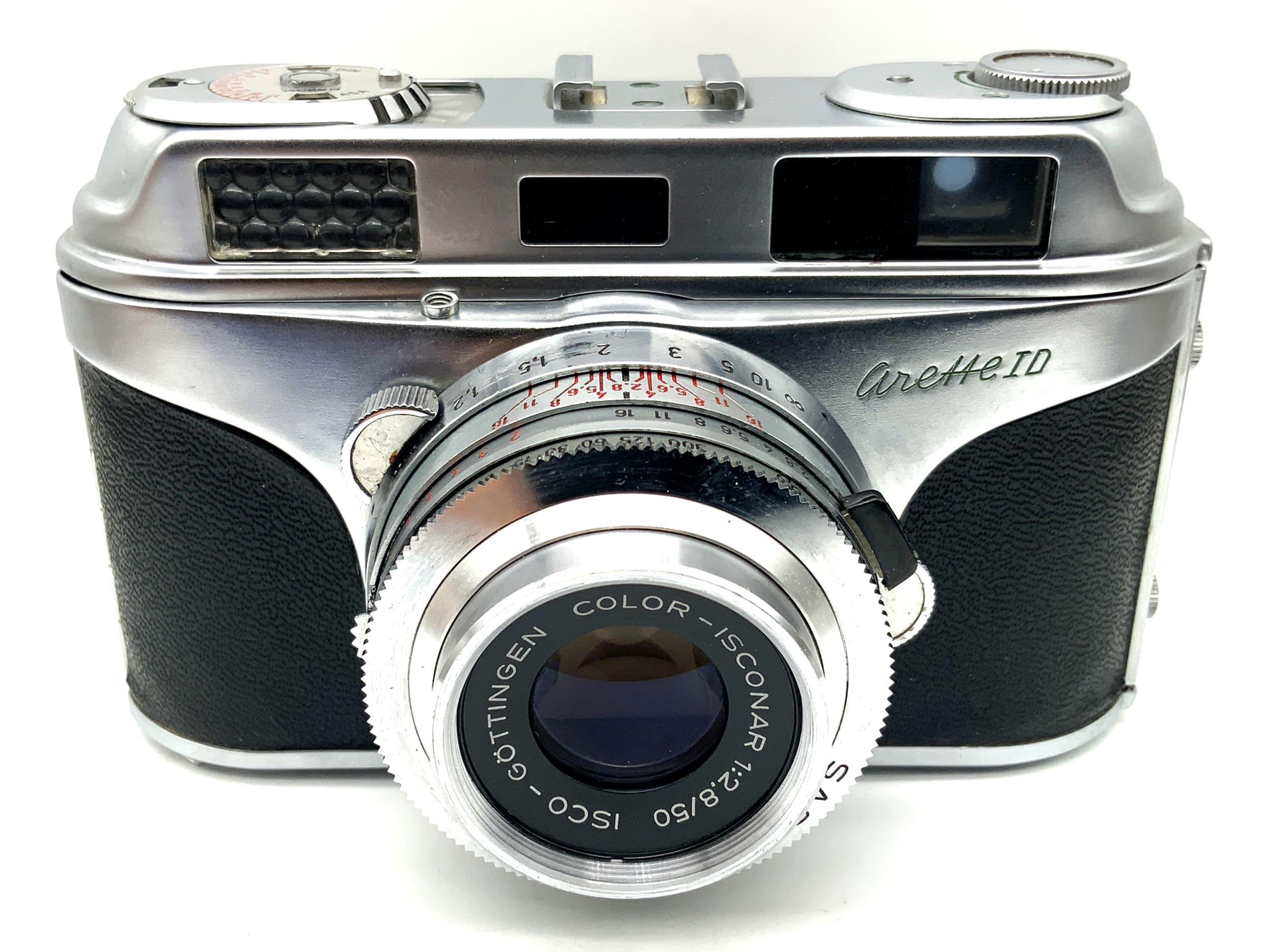 Appareil photo télémétrique AkA Arette ID avec Color-Isconar 1:2.8/50 Prontor-SVS