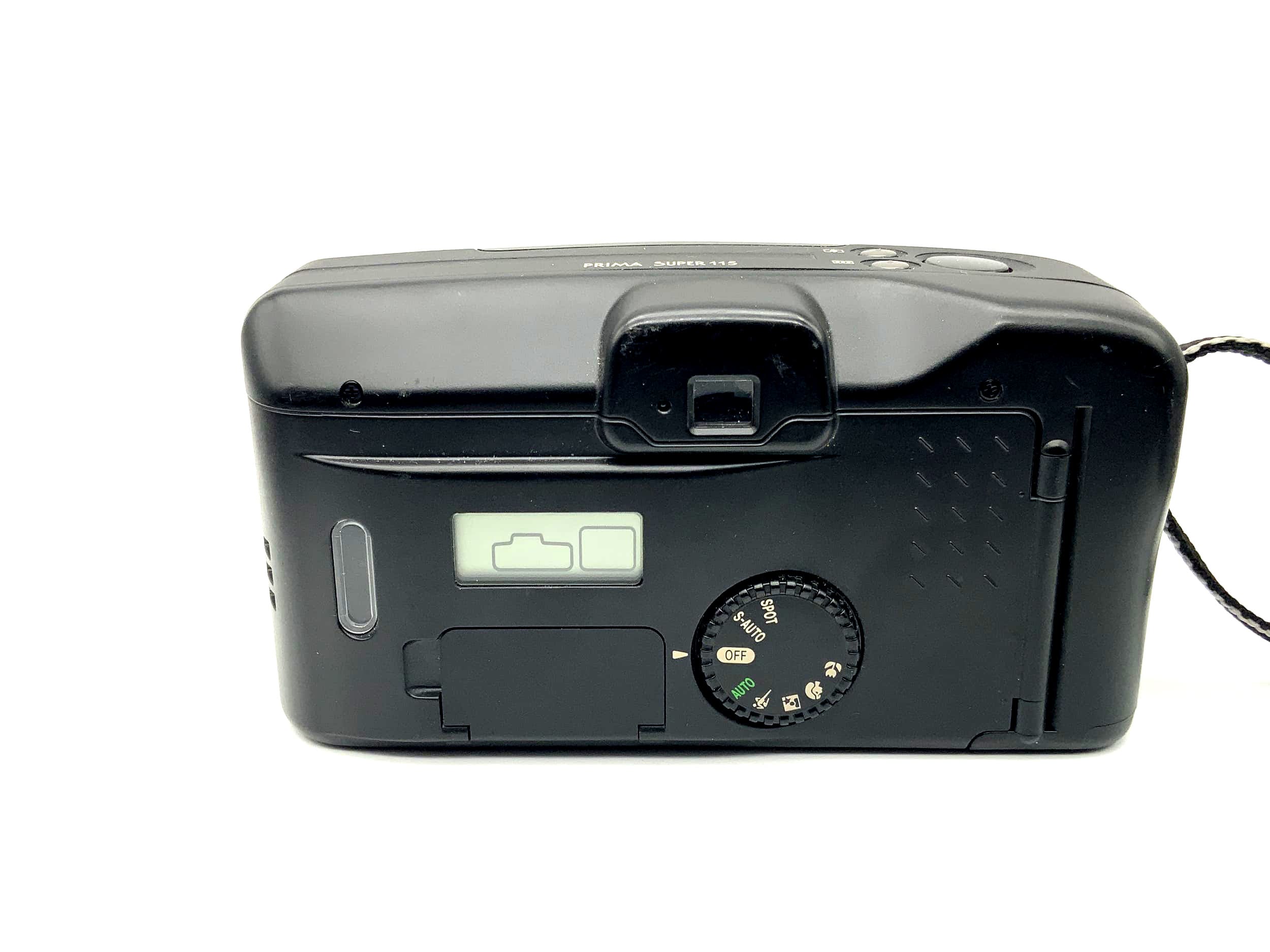 Canon Prima Super 115 Point&amp;Shoot avec zoom 38-115 mm 1:3,6-8,5 Ai AF noir