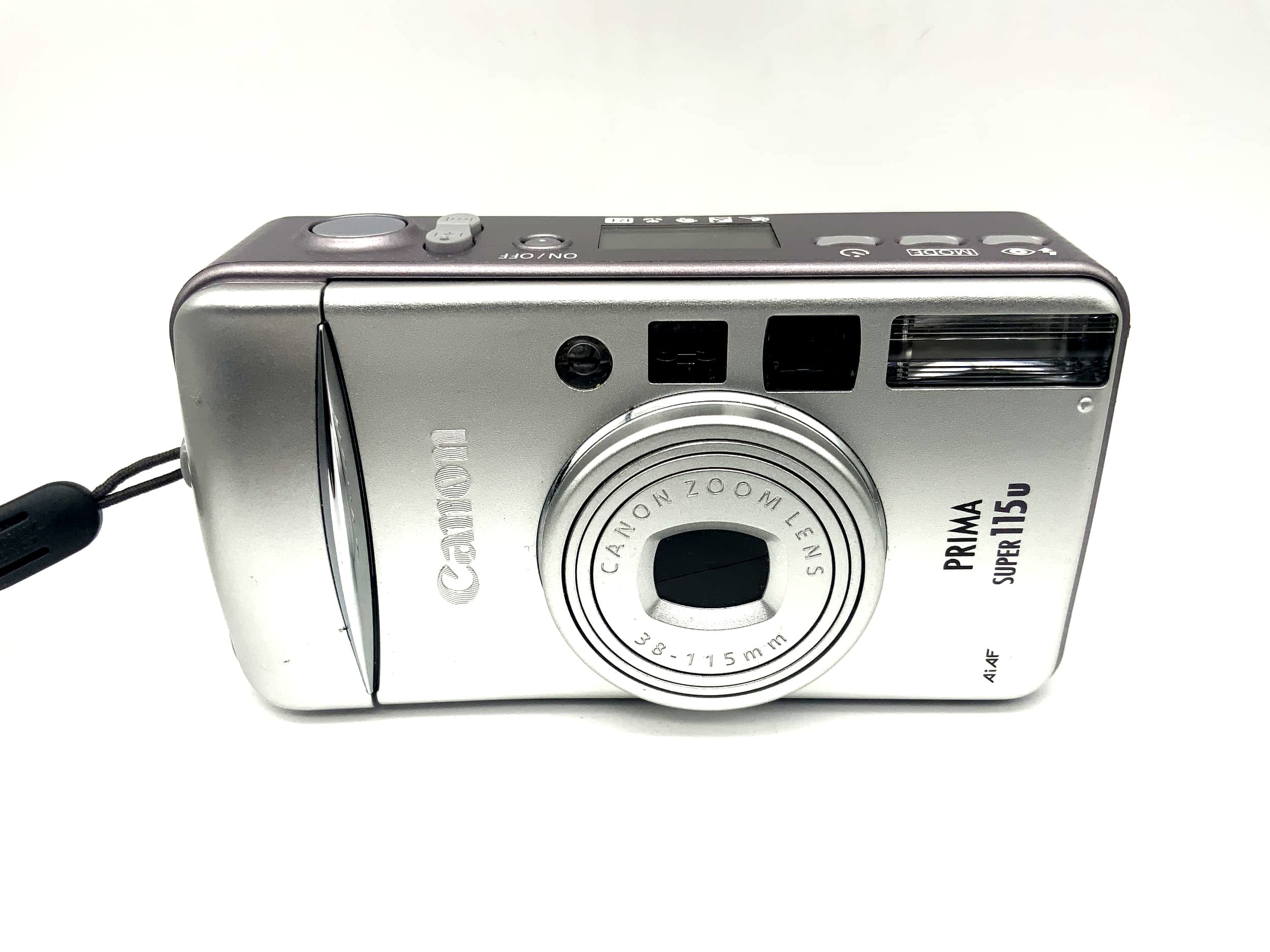 Canon Prima Super 115u Point&amp;Shoot avec objectif zoom 38-115 mm Ai AF 35 mm