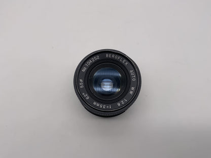 Beroflex 35mm 1:2,8 Objektiv  Auto WW Weitwinkel Kamera Camera Lens (M42)