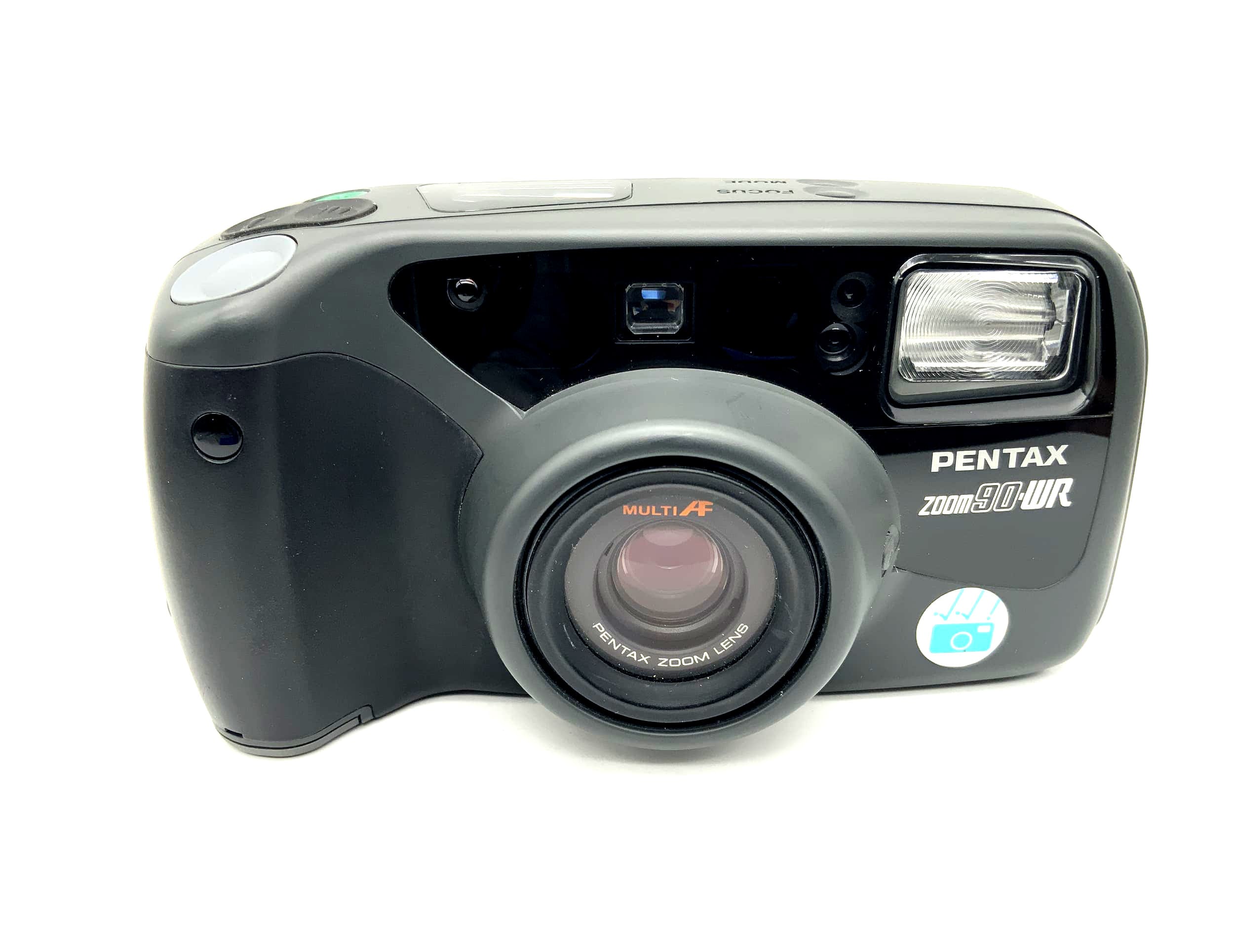 Pentax Zoom 90 WR Point&amp;Shoot avec objectif zoom Multi AF résistant aux intempéries 35 mm