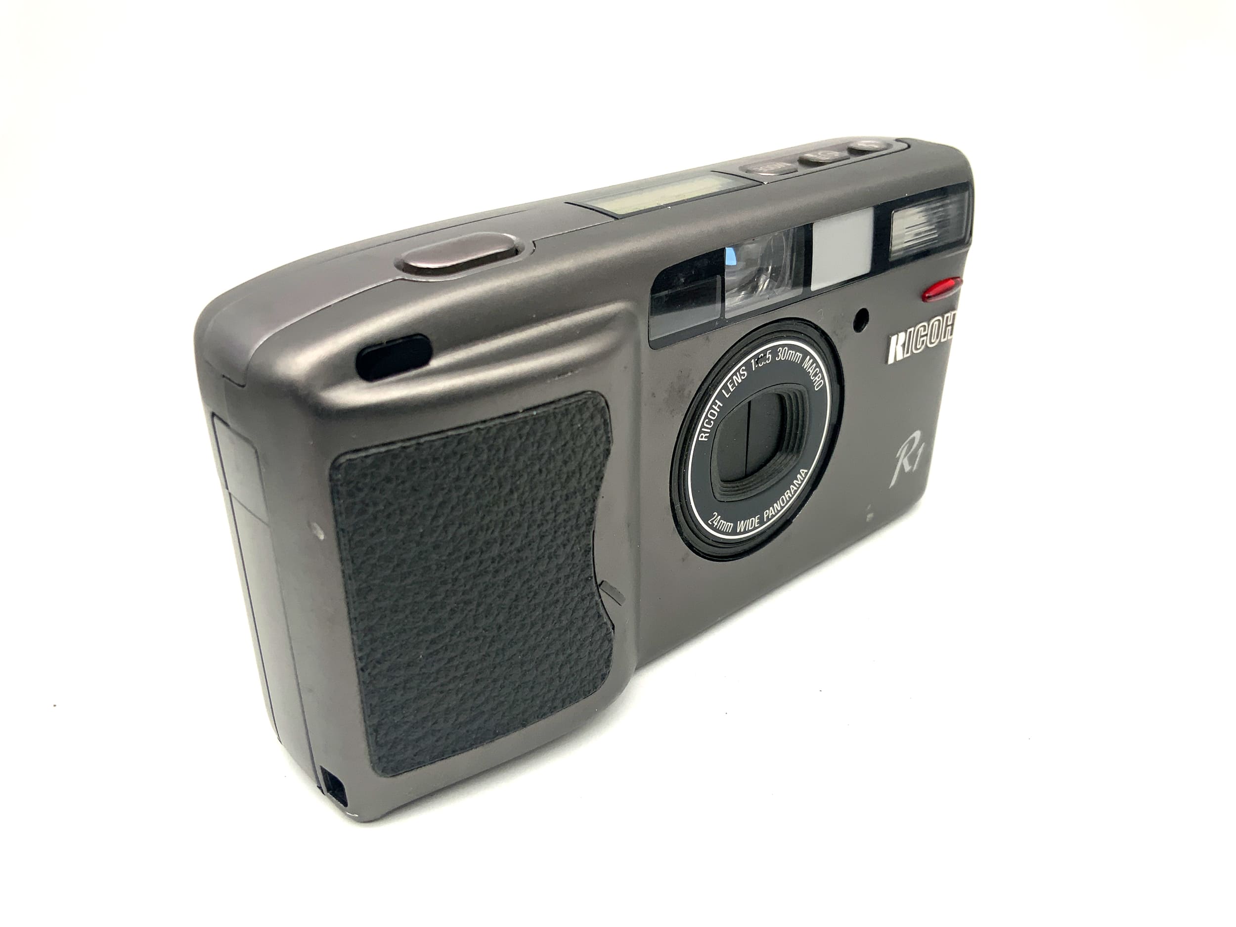 Ricoh R1 Point&Shoot mit 30mm 1:3.5 Macro/24mm Wide Panorama Analogkamera