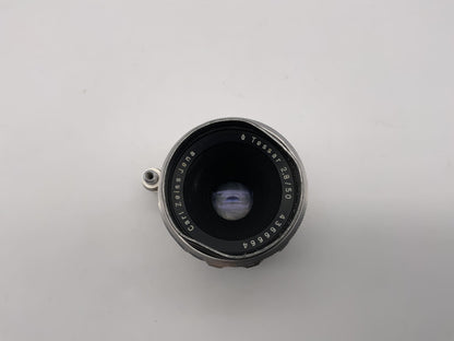 Carl Zeiss 50mm 1:2,8 Objektiv Tessar  Kamera Camera Lens (Exa)