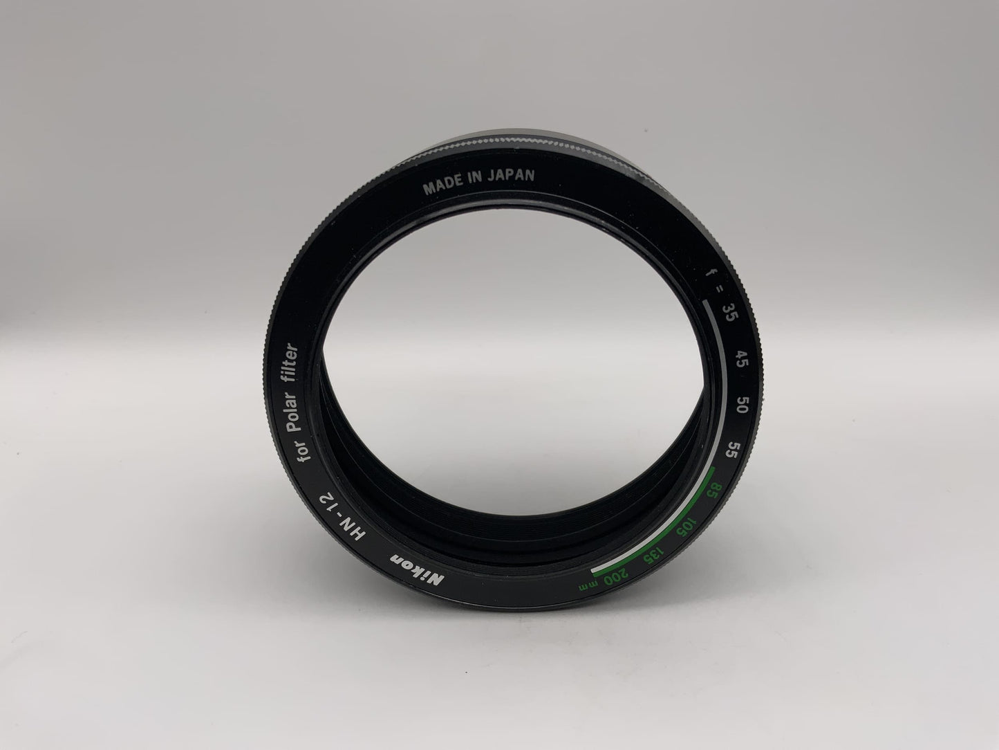 Gegenlichtblende Nikon HN-12 für Polarfilter Metall lenshood Sonnenblende