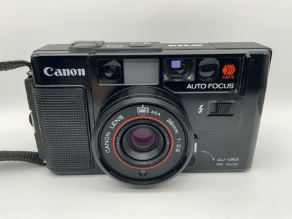 Canon AF35M Point&Shoot mit 38mm 1:2.8 Lens Auto Focus AF Analogkamera 35mm