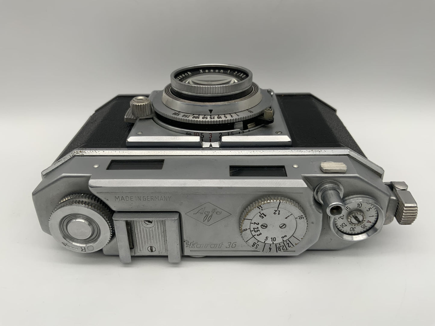 Agfa Karat 36 Sucherkamera mit Xenon 1:2/50 Compur Rapid 35mm