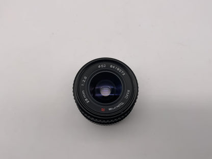 Tokina 28mm 1:2,8 Objektiv  RMC Kamera Camera Lens (Canon FD)