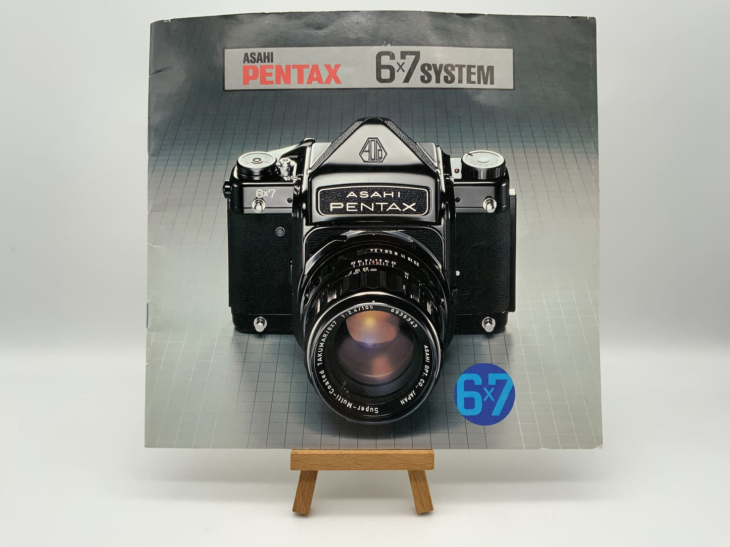 Asahi Pentax 6x7 System Broschüre Deutsch Gebrauchsanweisung Magazin