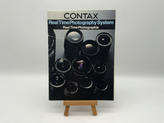 Contax  Real Time Photography System Bedienungsanleitung  Gebrauchsanweisung