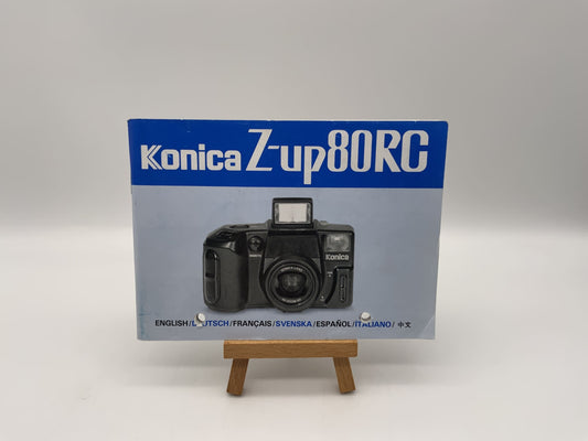 Konica U-up 80RC  Bedienungsanleitung Deutsch Gebrauchsanweisung Magazin