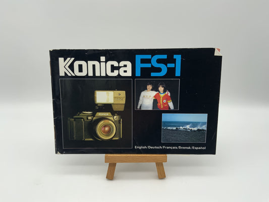 Konica FS-1  Bedienungsanleitung Deutsch Gebrauchsanweisung Magazin