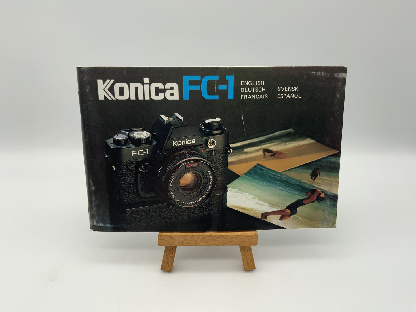 Konica FC-1  Bedienungsanleitung Deutsch Gebrauchsanweisung Magazin