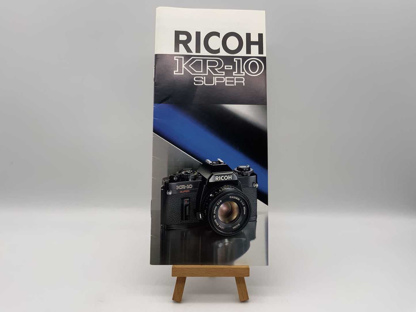 Ricoh KR-10 Super Flyer Broschüre Deutsch Gebrauchsanweisung Magazin