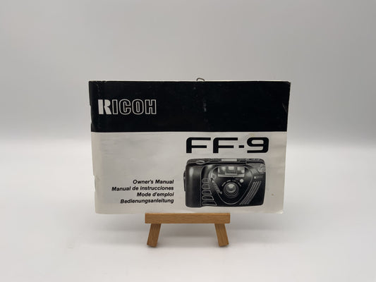 Ricoh FF-9  Bedienungsanleitung Deutsch Gebrauchsanweisung Magazin