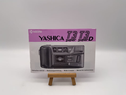 Yashica T3 super T3 super D Kyocera Bedienungsanleitung Deutsch