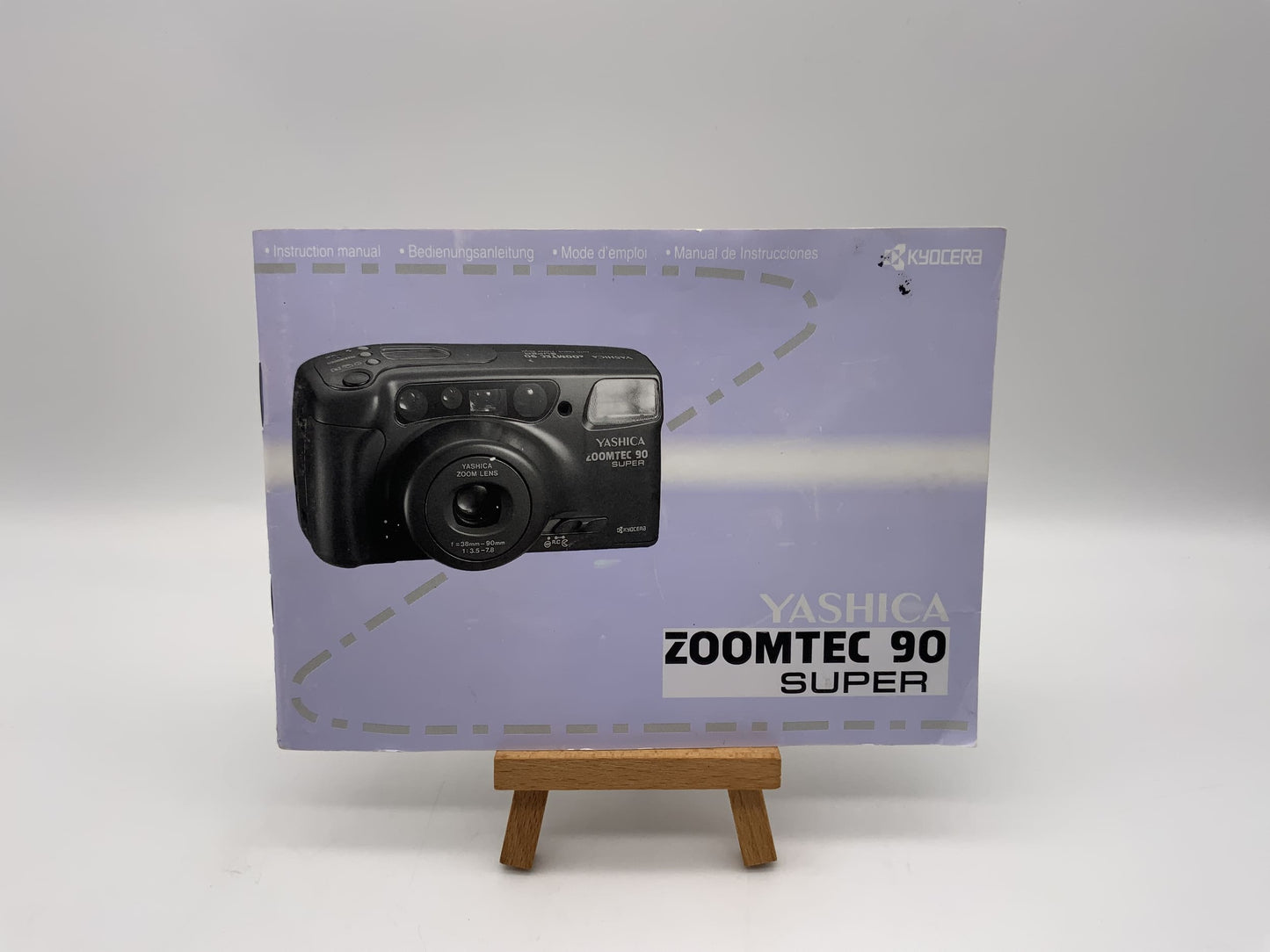 Yashica Zoomtec 90 super Kyocera Bedienungsanleitung Deutsch Gebrauchsanweisung