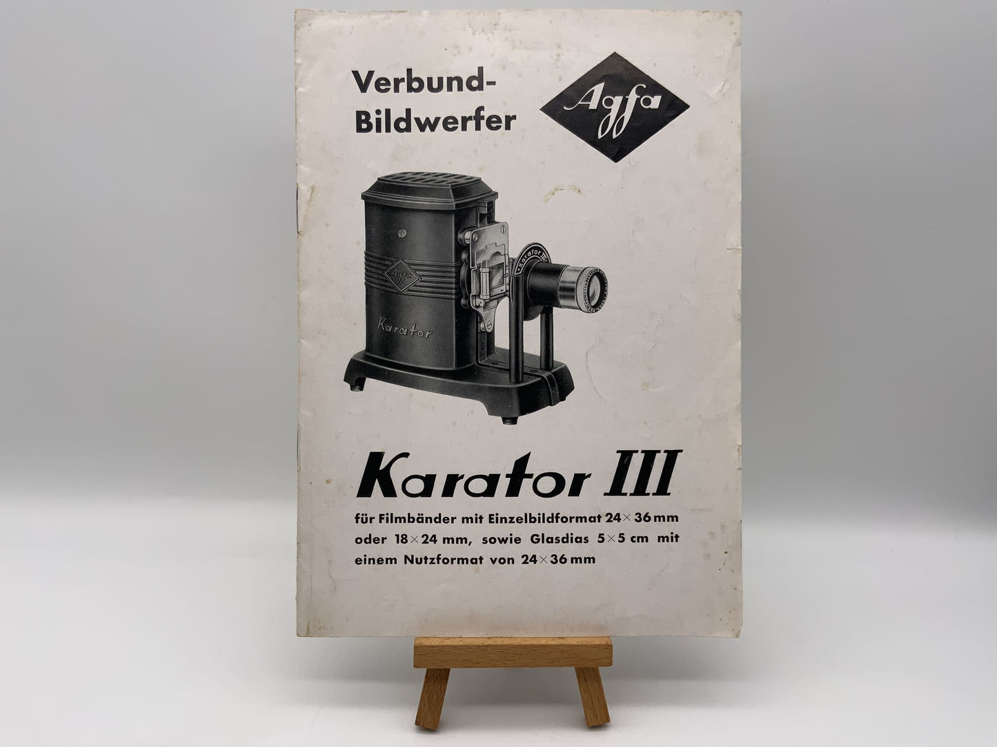 Agfa Karator III  Bedienungsanleitung Deutsch Gebrauchsanweisung Magazin