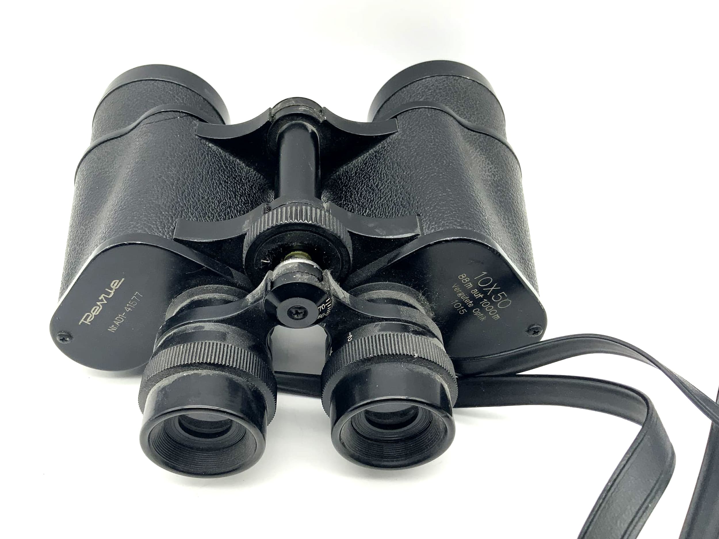 Revue 10x50 Fernglas 88m auf 1000m Vergütete Optik Vogelbeobachtung Feldstecher