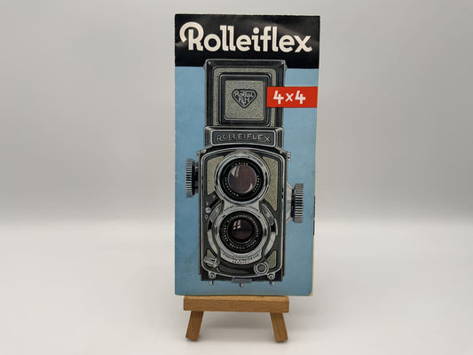 Rolleiflex 4x4  Bedienungsanleitung Deutsch Gebrauchsanweisung Magazin