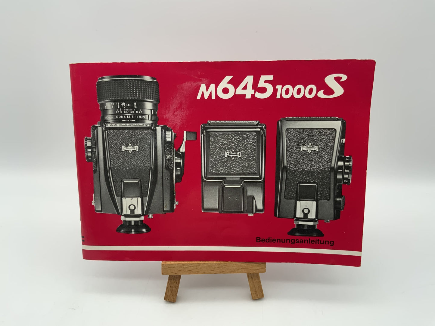 Mamiya M645 1000S  Bedienungsanleitung Deutsch Gebrauchsanweisung Magazin