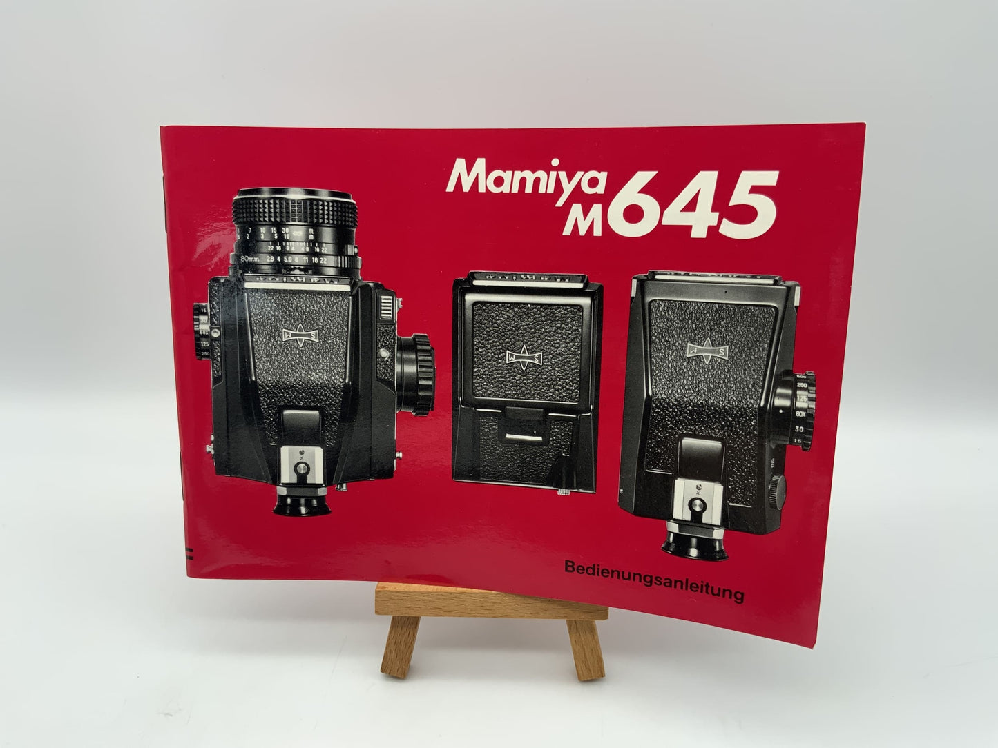 Mamiya M645  Bedienungsanleitung Deutsch Gebrauchsanweisung Magazin