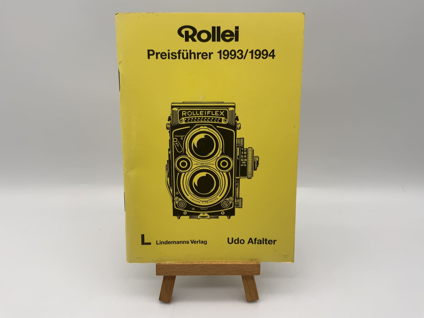 Rollei  Preisführer 1993/94 Udo Afalter Lindemanns Verlag Broschüre Deutsch