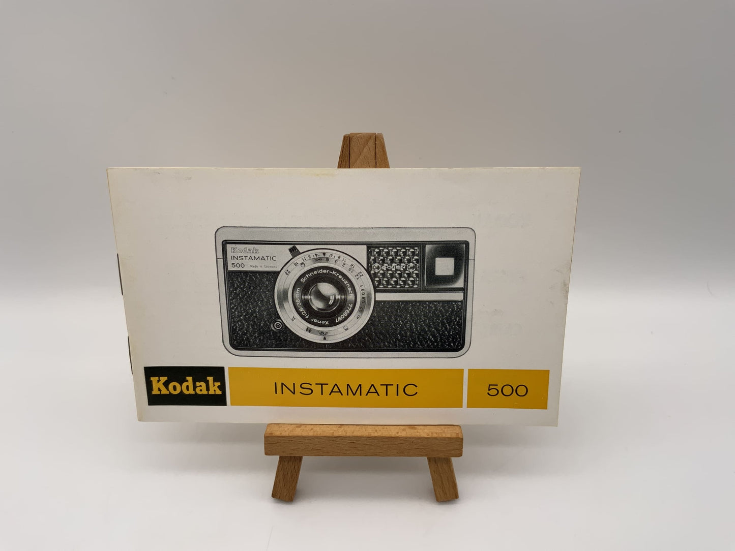 Kodak Instamatic 500  Bedienungsanleitung Deutsch Gebrauchsanweisung Magazin