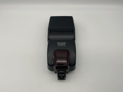 Soligor PZ-420 AF Blitzgerät Power Zoom Flash für Minolta AF Kamera Blitz Flash