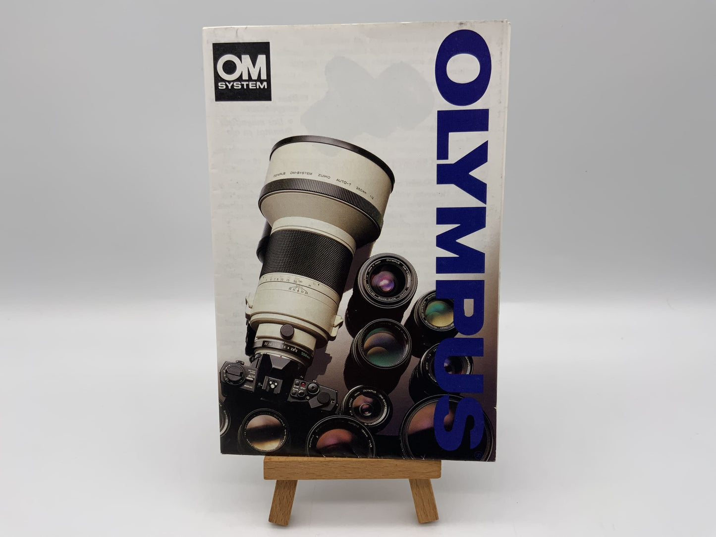 Olympus OM System  Broschüre Deutsch Gebrauchsanweisung Magazin