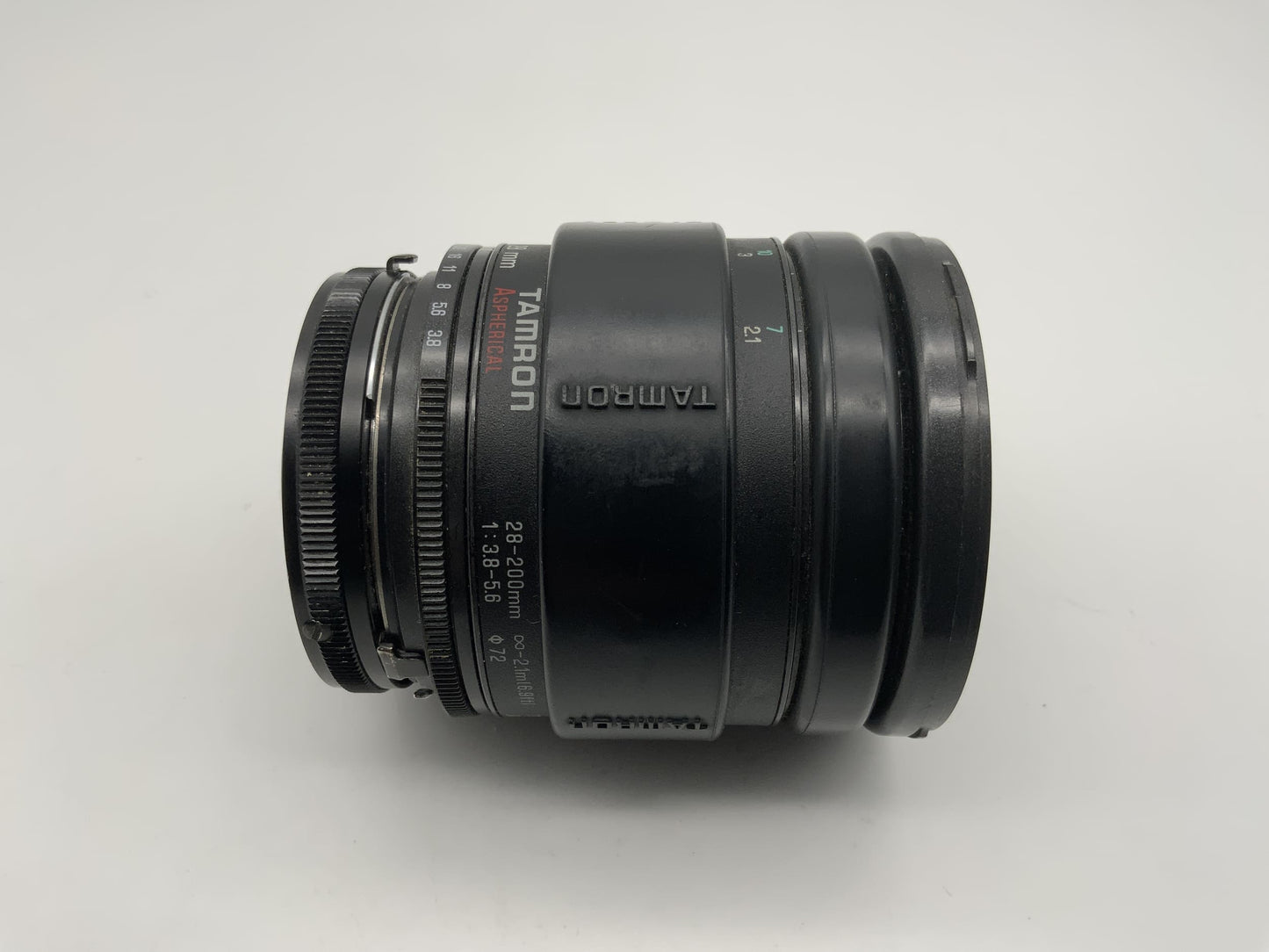 Objectif Tamron 28-200 mm 1:3,8-5,8 Objectif de caméra asphérique Canon FD (Adaptall-2)