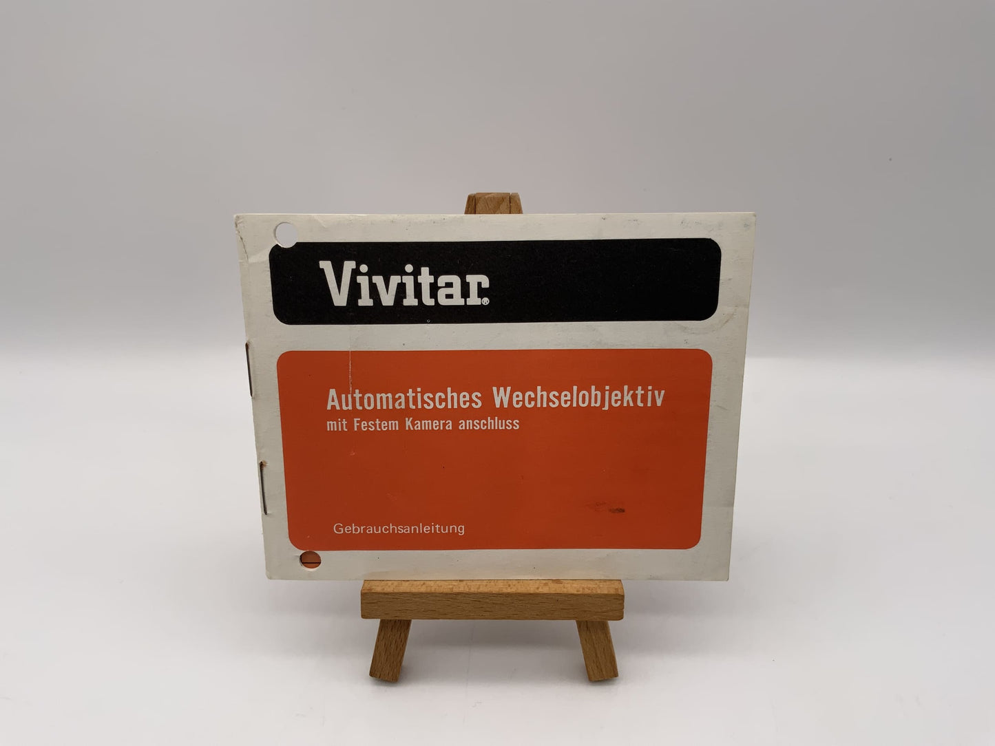 Vivitar Automatisches Wechselobjektiv  Bedienungsanleitung Deutsch