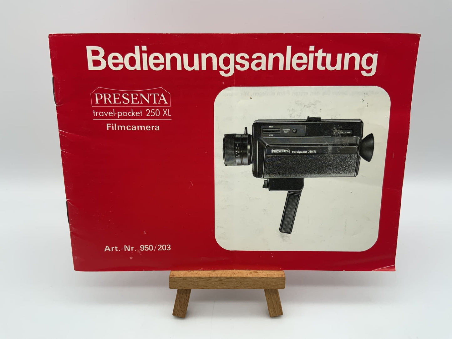 Presenta travel pocket 250 XL Filmcamera Bedienungsanleitung Deutsch