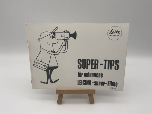 Leitz 210-14a Super Tips für gelungene Leicina super Filme Broschüre Deutsch