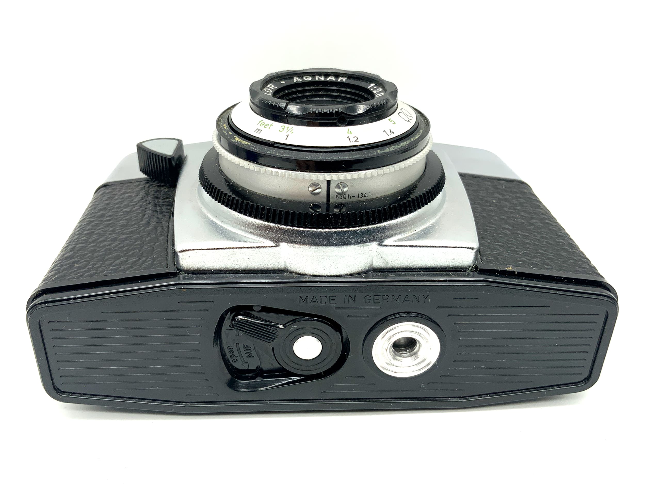 Agfa Silette I rangefinder camera with Color-Agnar 1:2.8/45 compact camera analogue camera