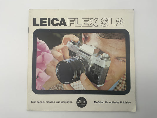 Leicaflex SL2 Klar sehen, messen und gestalten Broschüre Deutsch