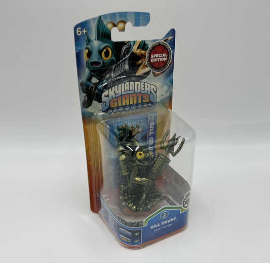 Skylanders Giants Metallic Green Gill Grunt in Originalverpackung OVP Chase