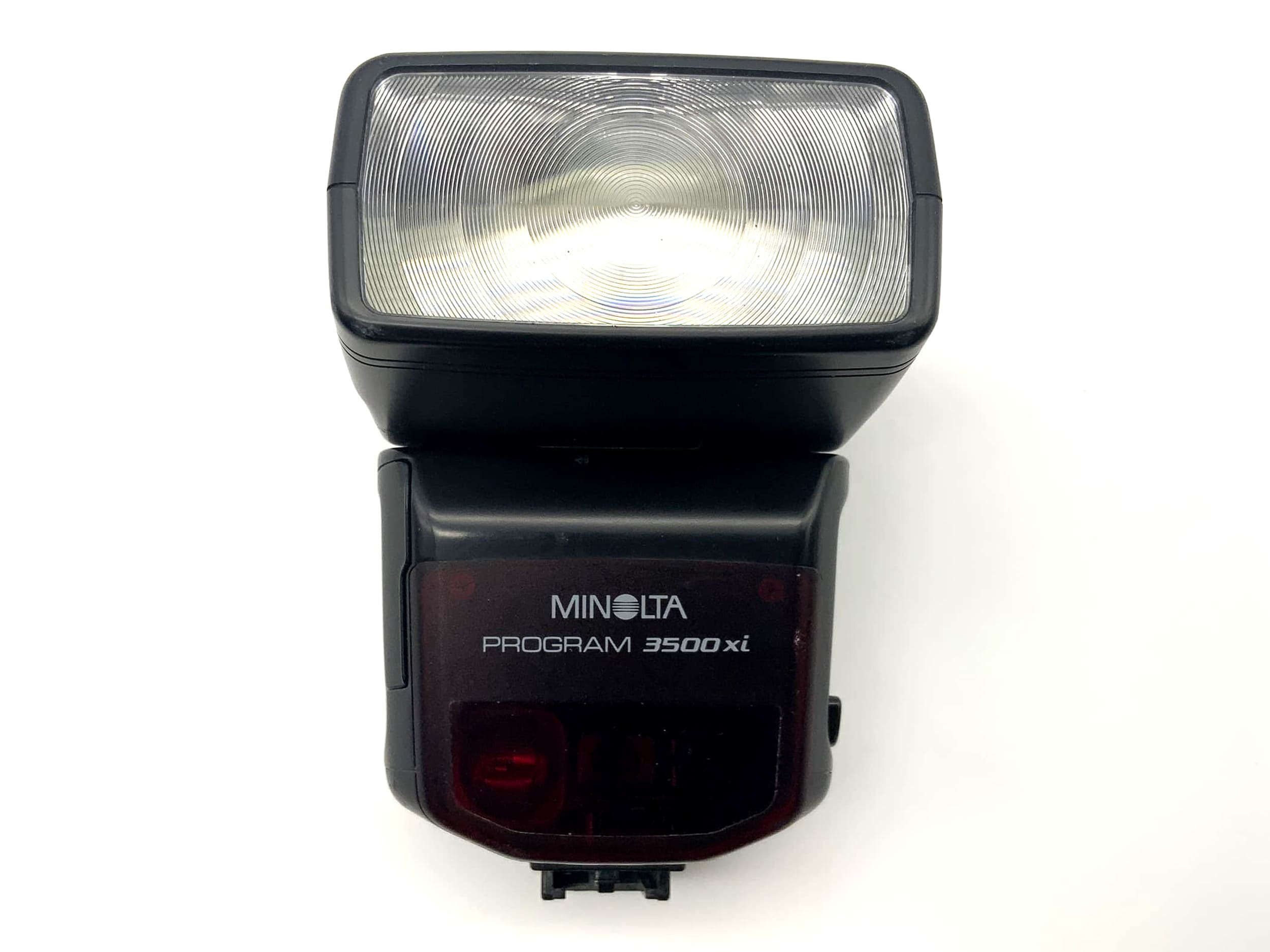 Minolta Program 3500xi Kamera Blitz Blitzgerät Aufsteckblitz Flash Licht