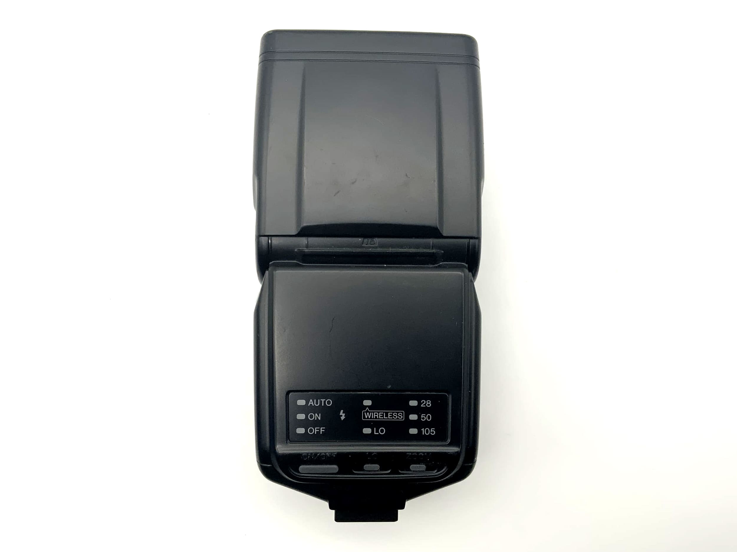 Minolta Program 3500xi Kamera Blitz Blitzgerät Aufsteckblitz Flash Licht