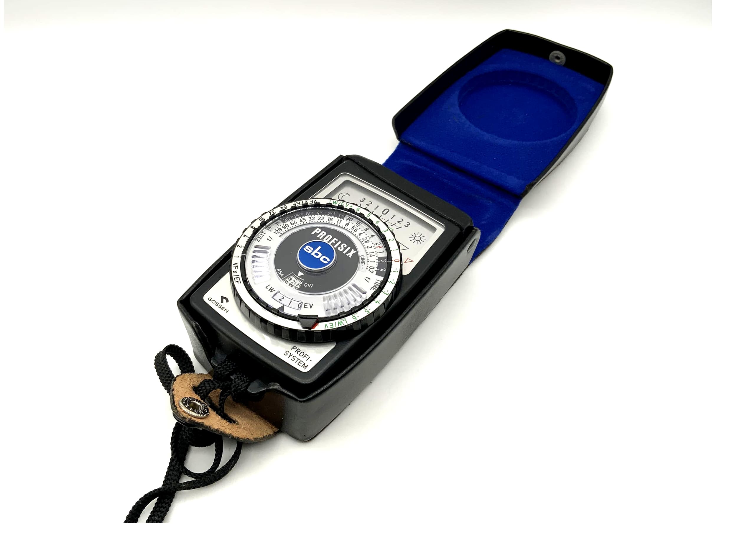 Posemètre Gossen Profisix SBC Système professionnel avec posemètre de sac