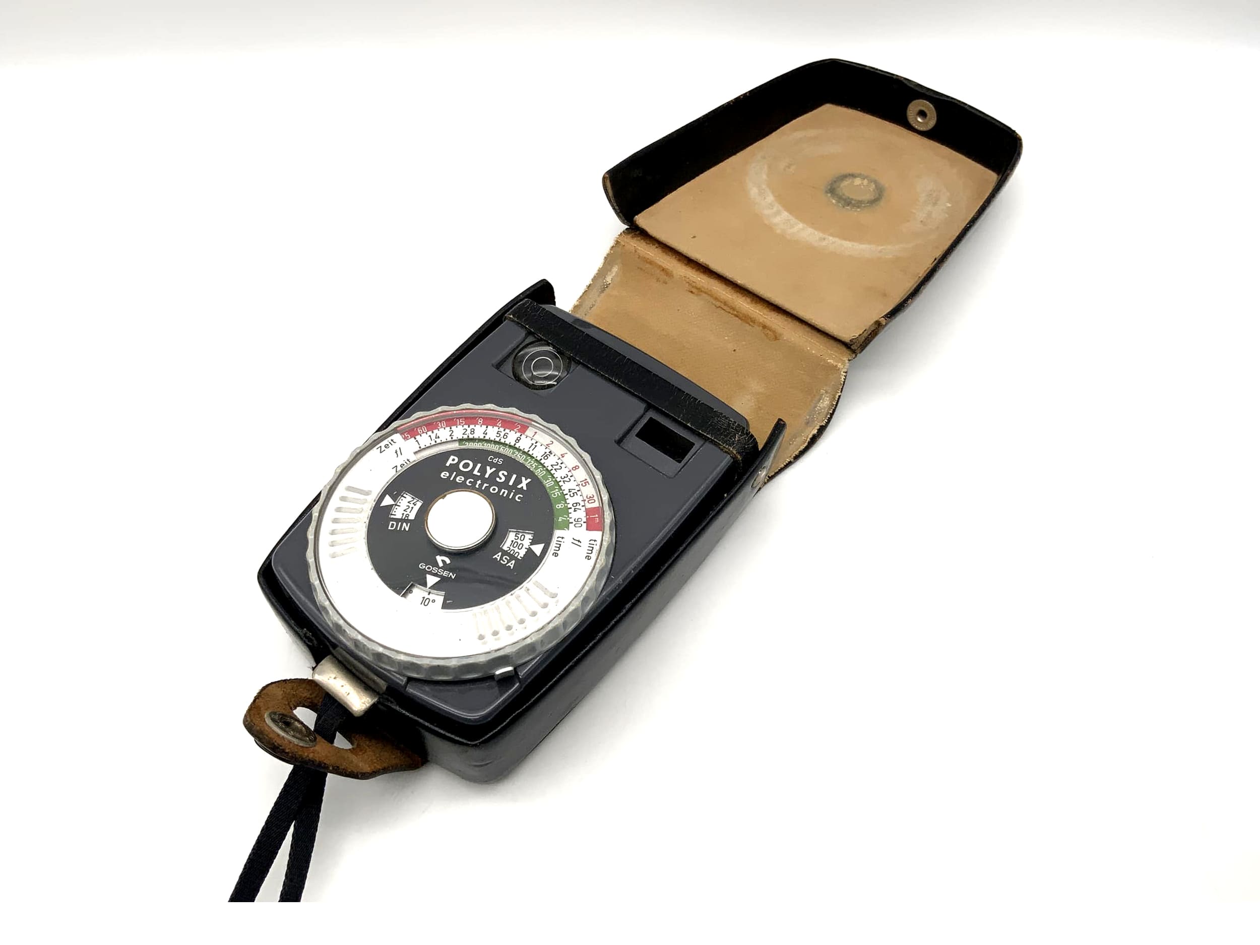 Posemètre électronique Gossen Polysix CdS avec posemètre de sac