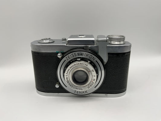 Zeiss Ikon Tenax Sucherkamera mit Carl Zeiss Tessar 1:2.8/3,5cm Compur