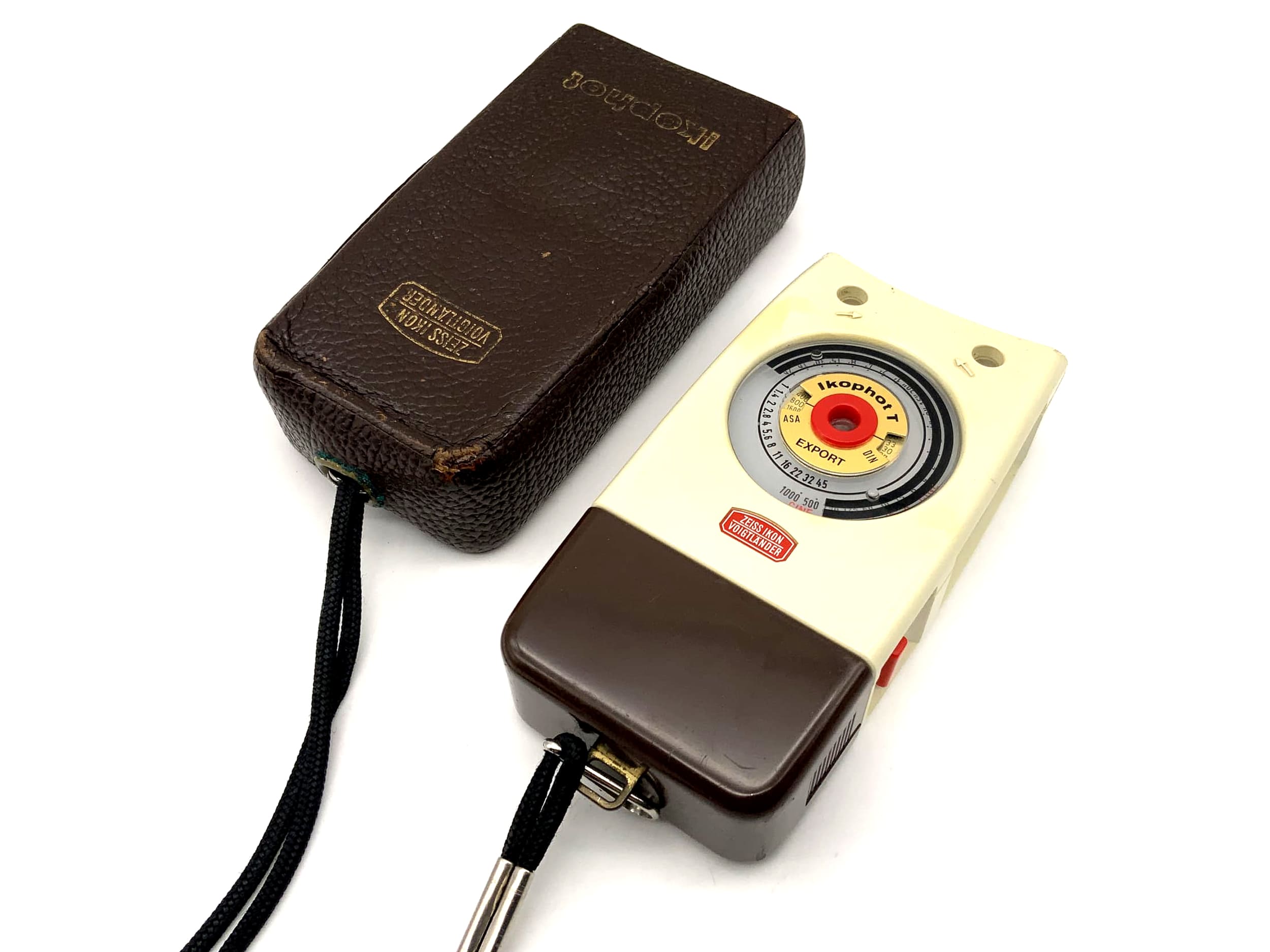 Zeiss Ikon Ikophot T photomètre exportation Voigtländer avec photomètre à sac