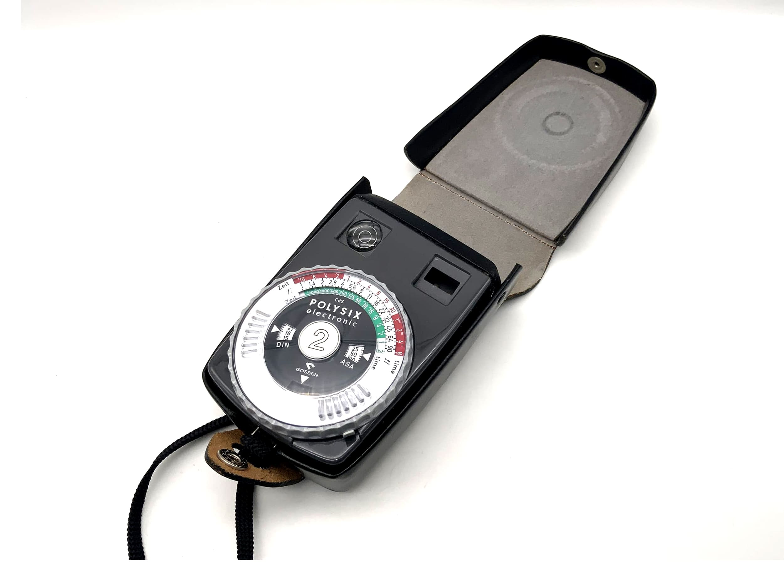 Posemètre électronique Gossen Polysix 2 CdS avec posemètre de sac