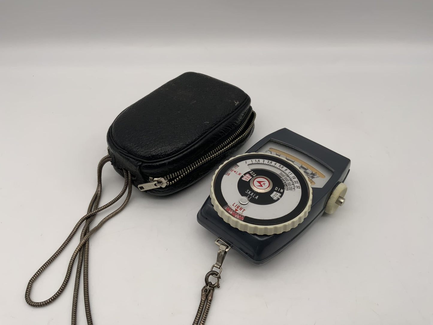 Revue Model 65 Belichtungsmesser mit Tasche Lichtmesser light meter Lichtmeter